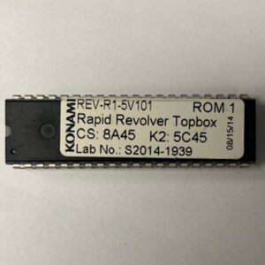 Bios Rom For Konami Games, Game Name: Rapid Revolver Topbox, Part Numbers: K2: 5C45, GETT Part Number: BIO-KON-262