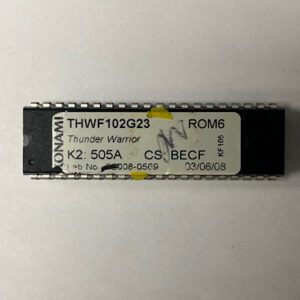 Bios Rom For Konami Games, Game Name: Thunder Warrior, Part Numbers: THWF102G23, GETT Part Number: BIO-KON-268