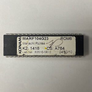 Bios Rom For Konami Games, Game Name: Mariachi Riches, Part Numbers: MARF104G23, GETT Part Number: BIO-KON-270