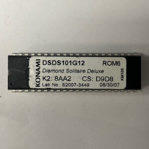 Bios Rom For Konami Games, Game Name: Diamond Solitaire Deluxe, Part Numbers: DSDS101G12, GETT Part Number: BIO-KON-272