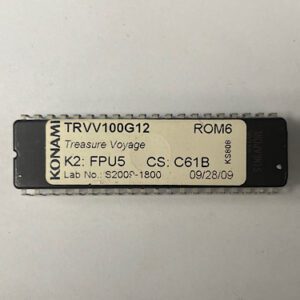Bios Rom For Konami Games, Game Name: Treasure Voyage, Part Numbers: TRVV100G12, GETT Part Number: BIO-KON-274