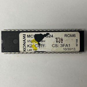 Bios Rom For Konami Games, Game Name: Mighty Claw, Part Numbers: MCLF107G24, GETT Part Number: BIO-KON-281