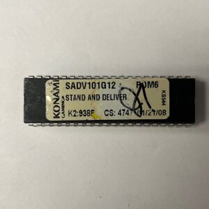 Bios Rom For Konami Games, Game Name: Stand and Deliver, Part Numbers: SADV101G12, GETT Part Number: BIO-KON-294