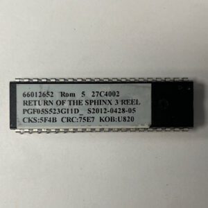 Bios Rom For Konami Games, Game Name: Return of the Sphinx 3 Reel, Part Numbers: 66013132, GETT Part Number: BIO-KON-299