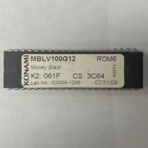 Bios Rom For Konami Games, Game Name: Money Blast, Part Numbers: MBLV100G12, GETT Part Number: BIO-KON-184