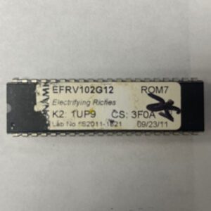 Bios Rom For Konami Games, Game Name: Electrifying Riches, Part Numbers: EFRV102G12, GETT Part Number: BIO-KON-186