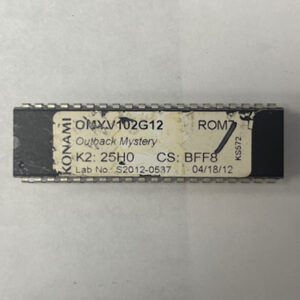Bios Rom For Konami Games, Game Name: Outback Mystery, Part Numbers: OMXV102G12, GETT Part Number: BIO-KON-188