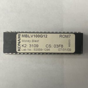 Bios Rom For Konami Games, Game Name: Money Blast, Part Numbers: MBLV100G12, GETT Part Number: BIO-KON-191