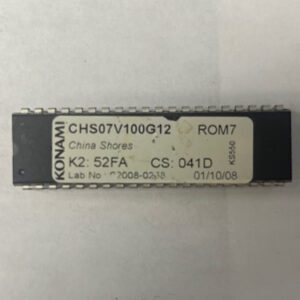 Bios Rom For Konami Games, Game Name: China Shores, Part Numbers: CHS07V100G12, GETT Part Number: BIO-KON-197