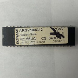 Bios Rom For Konami Games, Game Name: Arabic Gold, Part Numbers: ARGV100G12, GETT Part Number: BIO-KON-198