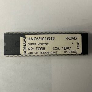Bios Rom For Konami Games, Game Name: Norse Warrior, Part Numbers: HNOV101G12, GETT Part Number: BIO-KON-202