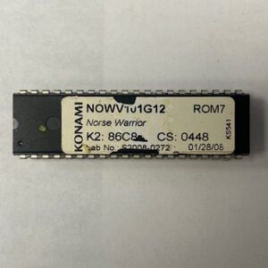 Bios Rom For Konami Games, Game Name: Norse Warrior, Part Numbers: NOWV101G12, GETT Part Number: BIO-KON-207