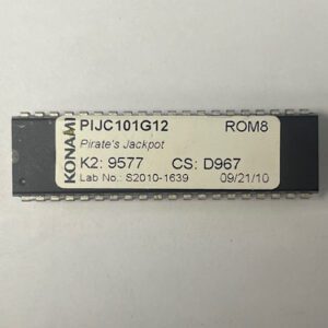 Bios Rom For Konami Games, Game Name: Pirate's Jackpot, Part Numbers: PIJC101G12, GETT Part Number: BIO-KON-209