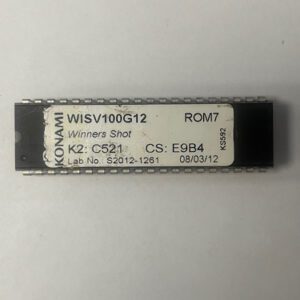 Bios Rom For Konami Games, Game Name: Winner Shot, Part Numbers: WISV100G12, GETT Part Number: BIO-KON-213