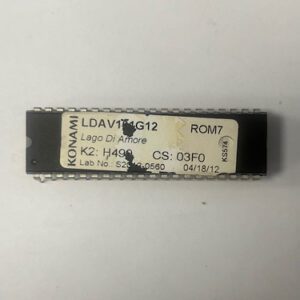 Bios Rom For Konami Games, Game Name: Lago Di Amore, Part Numbers: LDAV101G12, GETT Part Number: BIO-KON-218