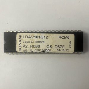 Bios Rom For Konami Games, Game Name: Lago Di Amore, Part Numbers: LDAV101G12, GETT Part Number: BIO-KON-219