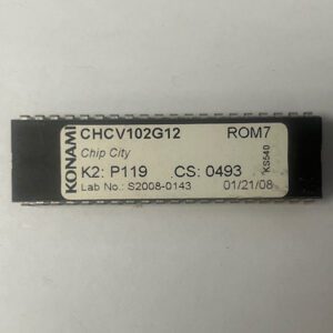 Bios Rom For Konami Games, Game Name: Chip City, Part Numbers: CHCV101G12, GETT Part Number: BIO-KON-221