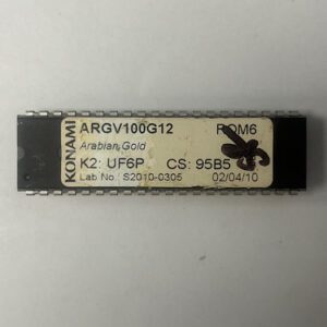 Bios Rom For Konami Games, Game Name: Arabian Gold, Part Numbers: ARGV100G12, GETT Part Number: BIO-KON-224
