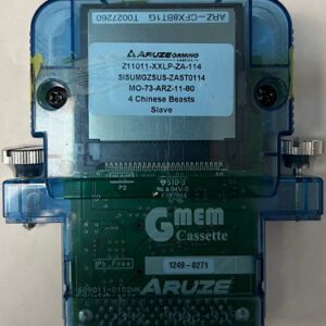 Game Software For Aruze Gaming, Game Name: 4 Chinese Beasts, GETT Part Number: SFT-ARZ-145