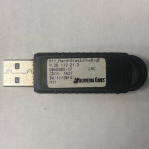 Dongle For Multimedia Games, Game Name: M11_MardiGrasInTheBlue, GETT Part Number: DNG-MMG-104