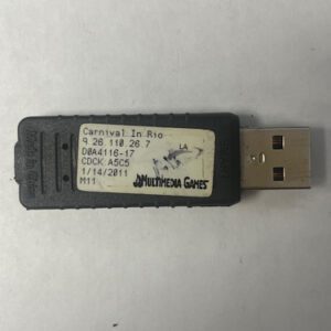 Dongle For Multimedia Games, Game Name: Carnival In Rio, GETT Part Number: DNG-MMG-110