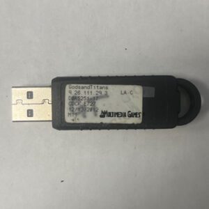 Dongle For Multimedia Games, Game Name: GodsandTitans, GETT Part Number: DNG-MMG-112
