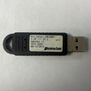 Dongle For Multimedia Games, Game Name: M11_Safari_50L500C, GETT Part Number: DNG-MMG-118