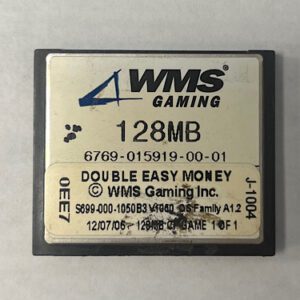 Game Software For WMS Gaming INC., Game Name: Double Easy Money, Part Numbers: S699-000-1050B3, GETT Part Number: SFT-WMS-296