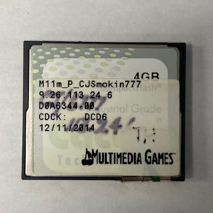 Game Software For Multimedia Games, CJSmokin777, Part Numbers: M11m_P_CJSmokin777, GETT Part Number: SFT-MMG-107