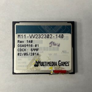 Game Software For Multimedia Games, Part Numbers: M11-VV232302-140, GETT Part Number: SFT-MMG-115