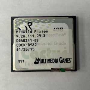 Game Software For Multimedia Games, Game Name: Wild Pixies, Part Numbers: M11, 9.26.111.29.3, GETT Part Number: SFT-MMG-106