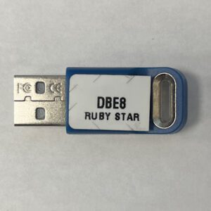 Dongle for WMS Gaming Inc., Game Name: Ruby Star, Part Numbers: DBE8, GETT Part Number: DNG-WMS-144