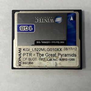 Game Software For Konami Games, Game Name: PTR - The Great Pyramids, Part Number: KGI_L522MLG010XX, GETT Part Number: SFT-KON-263