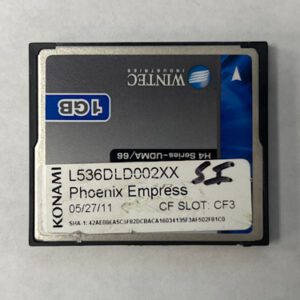Game Software For Konami Games, Game Name: Pheonix Empress, Part Number: L536DLD002XX, GETT Part Number: SFT-KON-265