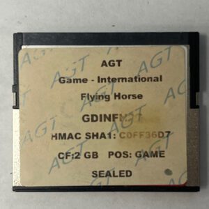 Game Software For Ainsworth Game Technology(AGT), Game Name: Flying Horse, Part Numbers: GDINFH2T, C0FF36D7, GETT Part Number: SFT-AIN-125