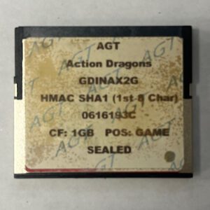 Game Software For Ainsworth Game Technology(AGT), Game Name: Action Dragons, Part Numbers: GDINAX2G, 0616193C, GETT Part Number: SFT-AIN-131
