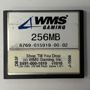 Game Software For WMS Gaming INC., Game Name: Shop 'Till You Drop, Part Numbers: S691-000-1010, GETT Part Number: SFT-WMS-311