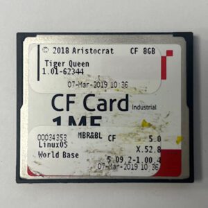Game Software For Aristocrat Technologies Inc., Game Name: Tiger Queen, OS #: 1.01-62344, Part Numbers: 00034353, GETT Part Number: SFT-ARI-192