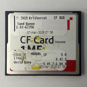 Game Software For Aristocrat Technologies Inc., Game Name: Sand Queen, OS #: 1.03-62356, Part Numbers: 00036126, GETT Part Number: SFT-ARI-203