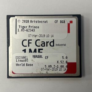 Game Software For Aristocrat Technologies Inc., Game Name: Tiger Prince, OS #:1.03-62343, Part Numbers: 00034861, GETT Part Number: SFT-ARI-205