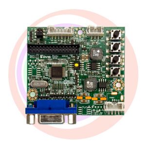 LED Gadget board for use with Tovis LCD Monitors. Tovis part Rocky 130403, part 1D61FHLAD0. GETT Part LED gadget 107