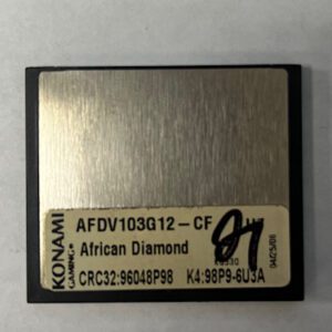 Game Software For Konami Games, Game Name: African Diamonds, GETT Part Number: SFT-KON-296