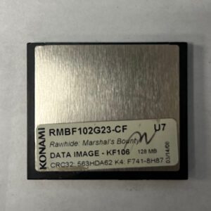 Game Software For Konami Games, Game Name: Raw Hide, GETT Part Number: SFT-KON-311