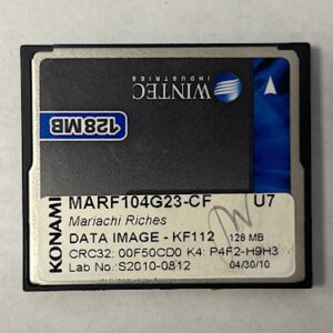 Game Software For Konami Games, Game Name: Mariachi Riches, GETT Part Number: SFT-KON-321