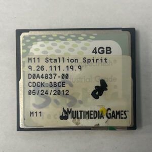 Game Software For MultiMedia Games, Game Name: M11 Stallion Spirit, GETT Part Number: SFT-MMG-119