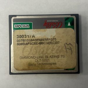 Game Software For Bally Technologies, Game Name: Diamond Line Blazing 7's, GETT Part Number: SFT-BLY-368