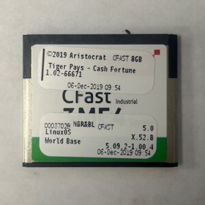 Game Software For Aristocrat Game Technologies, Game Name: Tiger Pays - Cash Fortune, GETT Part Number: SFT-ARI-240