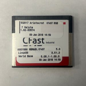 Game Software For Aristocrat Game Technologies, Game Name: 7 Salute, GETT Part Number: SFT-ARI-244