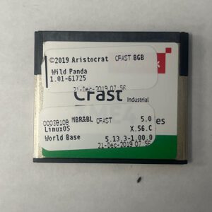 Game Software For Aristocrat Game Technologies, Game Name: Wild Panda, GETT Part Number: SFT-ARI-247
