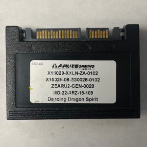 Half Slim Type SSD For Aruze Gaming America, Game Name: Dancing Dragon Spirit, GETT Part Number: HSSD-ARZ-112
